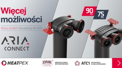 HEATPEX - Nowy Produkt - Aria Connect 90 M3