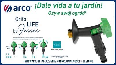 ARCO - Nowe zawory czerpalne GRIFO LIFE