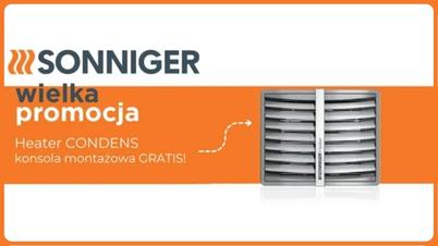 SONNIGER - Konsole montażowe Heater CONDENS za darmo!