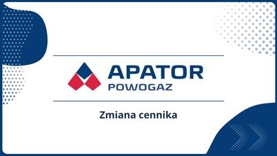APATOR POWOGAZ - Zmiana cen produktów