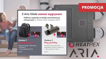 HEATPEX - Kampania promocyjna "Z Aria Vitale zawsze wygrywasz!"
