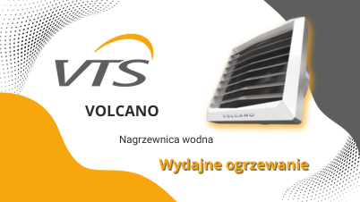 VTS VOLCANO: Innowacyjna Nagrzewnica Wodna dla Efektywnego Ogrzewania!