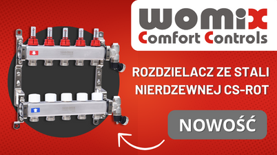WOMIX Rozdzielacze CS-Rot: Innowacyjne Ogrzewanie Podłogowe