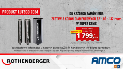 ROTHENBERGER - Promocja na luty 2024!
