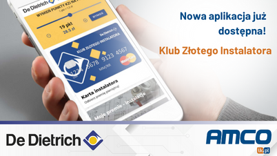 DE DIETRICH - Nowa aplikacja Klubu Złotego Instalatora!