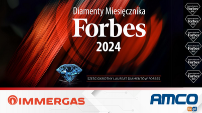 IMMERGAS - Zdobywca Diamentu Forbes po raz szósty!