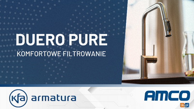 KFA ARMATURA - Nowa linia baterii do filtracji wody