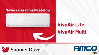 SAUNIER DUVAL - Nowe klimatyzatory VivaAir Lite oraz VivaAir Multi