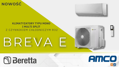 BERETTA - NOWOŚĆ! Klimatyzator serii BREVA E