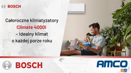 BOSCH - Nowa linia klimatyzatorów Bosch Climate 4000i
