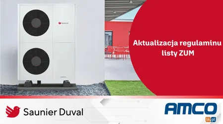 SAUNIER DUVAL - Zaktualizowany regulamin listy ZUM