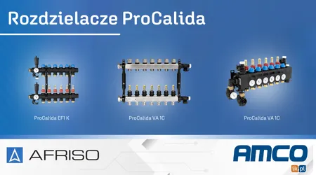 AFRISO - Nowe rozdzielacze ProCalida