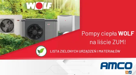 WOLF - Pompy ciepła na liście ZUM!