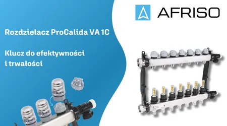 AFRISO - Nowy rozdzielacz ProCalida VA 1C