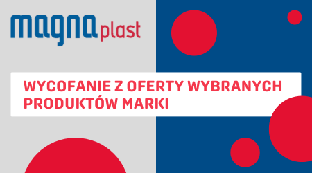 Wycofanie wybranych rur KG PVC-U z oferty Magnaplast