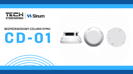 Czujnik dymu CD-01 – mały strażnik, wielka ochrona!