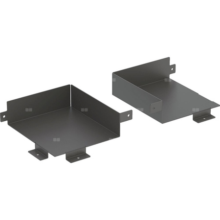 Zestaw pokryw Geberit do otworów na syfon, do szuflady wewnętrznej dolnej szafki pod umywalkę (2 szt.): Szerokość umywalki=90cm