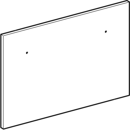 Front szuflady do szafki pod umywalkę GEBERIT Keramag, kol. biały szer.600 mm