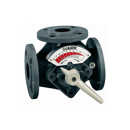 Zawór trójdrogowy mieszający z przepustnicą DN50