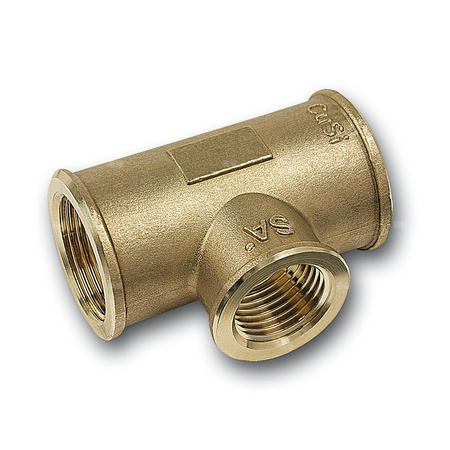 Trójnik SANHA PURAFIT brąz 1 1/4'' GW