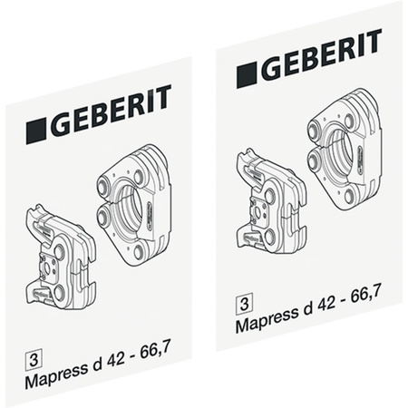 Naklejka identyfikacyjna - opaska zaciskowa Mapress d42-66.7 (3) zest.-2