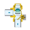 Zawór zwrotny zapobiegający cyrkulacji grawitacyjnej 3/4"