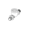Trójnik TECE flex brąz 16 x 1/2'' x 16 (GZ x GW x GZ)