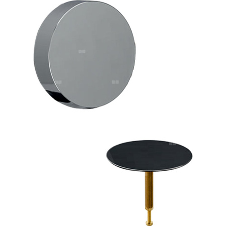 Zestaw wykończeniowy Geberit, d52, do zestawu odpływowo-przelewowego: Biały-alpin