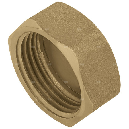 Zaślepka mosiężna GW - G1/2"