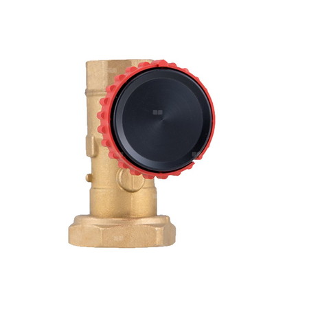 Przypompowy zawór kulowy S 1 1/4" z mosiężną nakrętką G 2", uszczelką EPDM