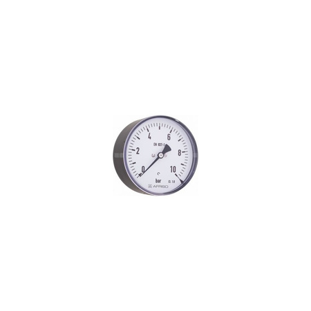 Manometr z rurką Bourdona AFRISO RF standardowy 0/1,6 bar G1/8B aksjalne fi 40 mm, kl. 1.6%