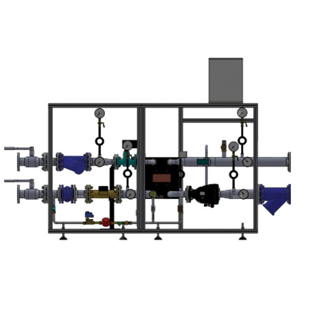 LogoMax Profi węzeł cieplny HL 100KW