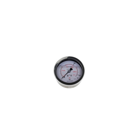 Manometr z rurką Bourdona AFRISO RF wstrząsoodporny 0/160 bar G1/4B aksjalne fi 63 mm, kl. 1.6%