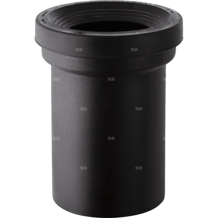 Króciec podłączeniowy odpływu Geberit: d=110mm, Czarny