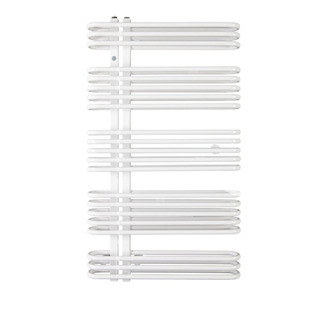 Grzejnik drabinkowy INSTAL-PROJEKT ASTRO, wym. 1198 x 600 mm, kolor czarny/black mat, moc 1957W