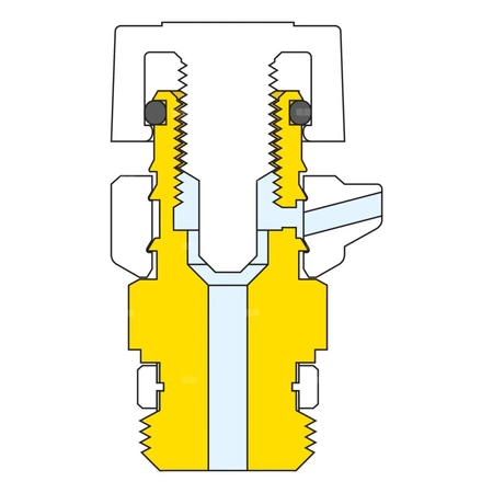 Ręczny zawór odpowietrzający do grzejników z regulowanym wyjściem 1/4" GZ