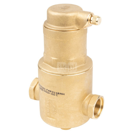 Separator mikropęcherzy AFRISO FAR 311, do C.O., do klimatyzacji, 10 bar / 110'C, 3/4'' (GW)Instalacje i źródła ciepła