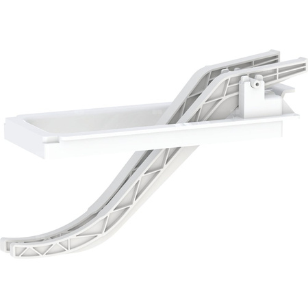 Podpora wentylatora z dźwignią uruchamiającą, do modułu sanitarnego Geberit Monolith do WC