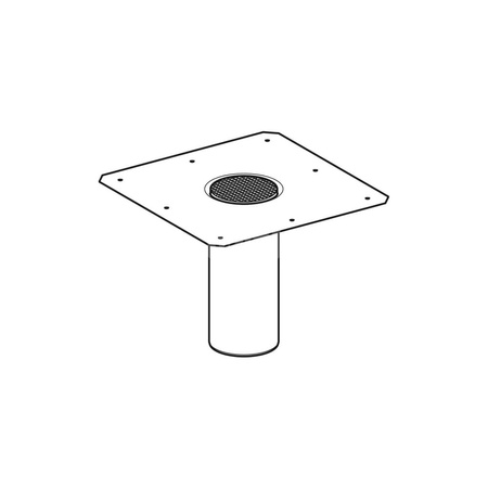 Klucz Geberit do zamykanej kratki, 13 x 13 cm