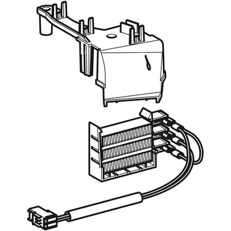 Grzałka do suszarki, do Geberit AquaClean 5000plus
