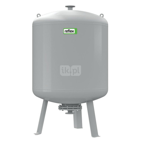 Ciśnieniowe naczynia przeponowe do instalacji grzewczych, chłodniczych i solarnych Reflex V 1500 10 bar / 110 st.C szare