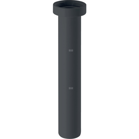 Króciec wlotowy Geberit z nakrętką: Czarny mat