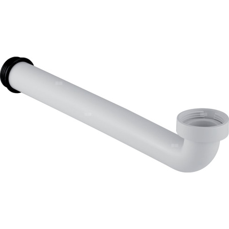 Króciec odpływowy Geberit z nakrętką: Imitacja stali nierdzewnej szczotkowanej