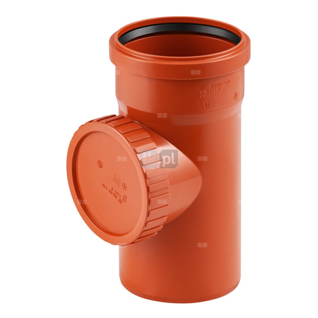 Wyczystka MAGNAPLAST KGRE z pokrywą zakręcaną kominowa fi 110 długość 179 mm