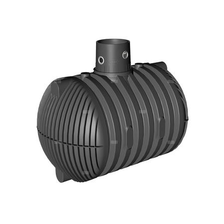 CARAT XL Zbiornik podziemny 10000L z nadbudową MAX DN160 (bez pokrywy) - plastikowy Zbiornik na wodę deszczową, zbiornik na deszczówkę , zbiornik retencyjny, zbiornik z tworzywa , szambo