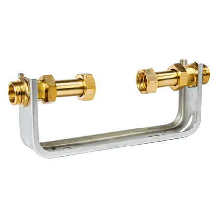 Konsola do wodomierza DN15 przyłącze GZ 3/4'' STRONG INOX