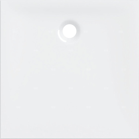 Brodzik kwadratowy Geberit Nemea: 90x90x3.5cm, Biały / Błyszczący