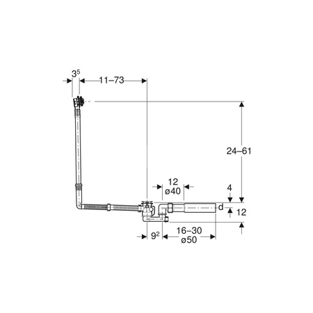 Śrubunek zaprasowywany Geberit