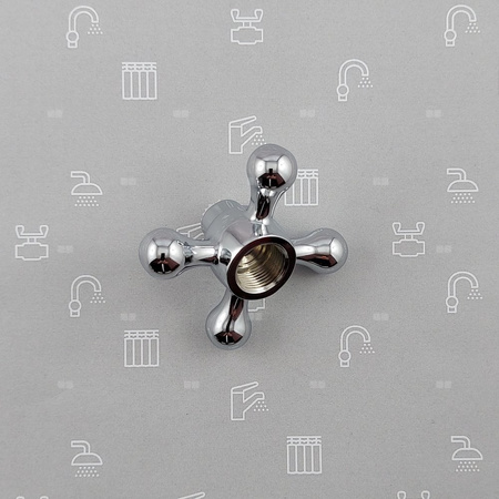 Uchwyt RETRO z wkładką zatrzaskową bez osłonki i zaślepki