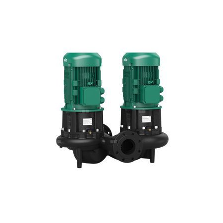 Pompa obiegowa WILO CronoTwin-DL 50/220-11/2-S1 typu in-line z silnikiem znormalizowanym 50 Hz, moc silnika 11kW 20.5 A 2900 obr/min, wlot Kołnierz DN 50